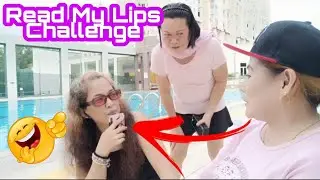 READ MY LIPS CHALLENGE WORDS With Damie || La Bhel Vlog
