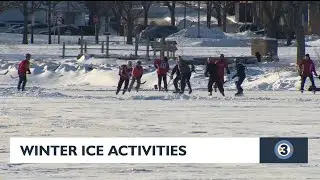 Winter ice activities and how to be safe
