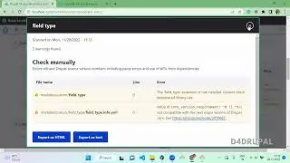 Upgrade status module to upgrade Drupal from Drupal 8 to Drupal 9, Drupal 9 to Drupal 10 | D4Drupal