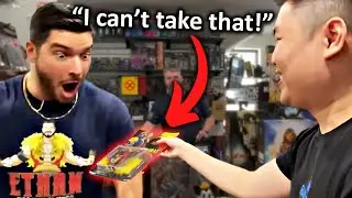 Surprising AEW Superstar Ethan Page With A RARE Mortal Kombat Figure!!