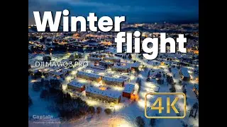 Crystal Kingdom: Winter from a drone in the sky | CaptainsVoyage