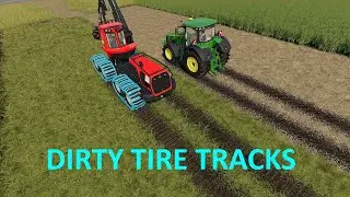 FS19 - Dirty Tire Tracks v1.1.0.0