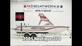 2005 Super Air Nautique 210 - Victory Red/Silver Cloud - Walk Through || N3 Boatworks