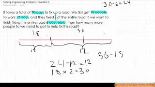 Solving An Engineering Word Problem Walkthrough Problem 4