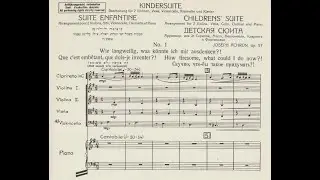 Joseph Achron - Kindersuite, Op.57