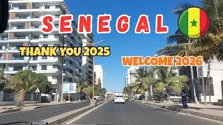 Driving in Dakar at end year 2025 and welcoming 2026 #dakar #senegal #africa #happynewyear #driving
