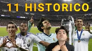 Segundo 11 inicial historico del real madrid