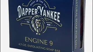 Dapper Yankee Engine 9 Soap Review