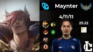 Sett TOP - KC Maynter | Patch 25.22 EUW Challenger