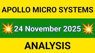 APOLLO MICRO SYSTEMS Share Technical Analysis | APOLLO MICRO SYSTEMS Share Price | 24 November 2025