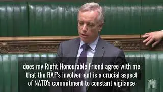 Rob Butler MP asks question to Ministry of Defence on UK&rsquo;s NATO contribution.