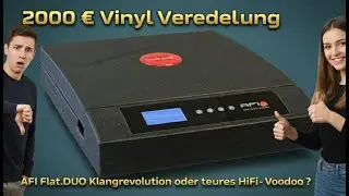 Schallplatten glätten und tempern mit dem AFI Flat. Duo