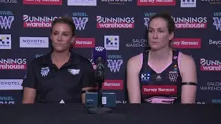 PRESS CONFERENCE: Renae Garlepp and Keely Froling vs Townsville Fire, R10 WNBL26