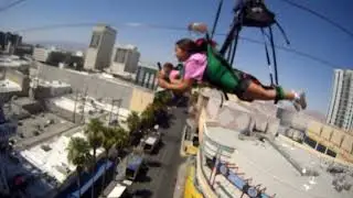 ABSOLUTELY INCREDIBLE Las Vegas Zipline * Slotzilla *