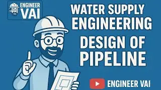 One shot video of design of pipeline ( water supply engineering)