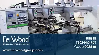Восстановленный/-ая Aвтоматический дыропробивной станок - BIESSE TECHNO FDT &ndash; Ferwoodgroup