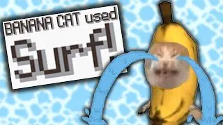 Banana Cat used Surf! (PokeCat Battle Memes)