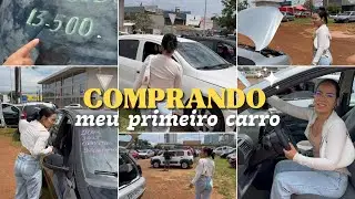 EM BUSCA DE COMPRAR O MEU PRIMEIRO CARRO! (vlog)