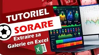 Sorare - Extraire sa galerie en Excel