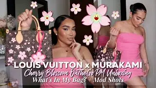 LOUIS VUITTON CHERRY BLOSSOM ONTHEGO PM UNBOXING | Mod Shots + Co pasuje