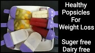 Healthy Popsicle For Weight Loss | Fruits Ice Cream Sugar Free | Coconut Milk Ice Cream Daily Free |