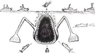 How to Draw Sea Eater Underwater