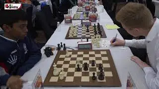 Pragg showcases excellent endgame skills against Paulius Pultinevicius