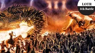 Lord of the Rings - The Fourth Battle in the Wars of Beleriand - The Battle of Sudden Flame