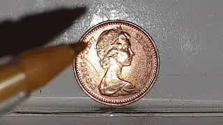 UK 1971 1/2 Penny Half Penny NEW PENNY Circulated - Coin World UK