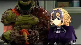 Doom Guy Makes Bread