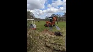 Greens irrigation installation