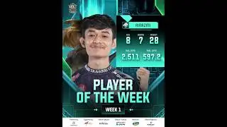 Player Of The Week 1 MDL ID S11! Rinazmi 🌟 #MDLID #MDLIndonesia #MDLIDS11 #Esports4Everyone