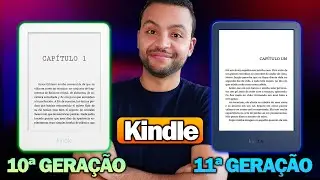 Kindle 10ª Geração vs Kindle 11ª Geração - Quais São As Diferenças?