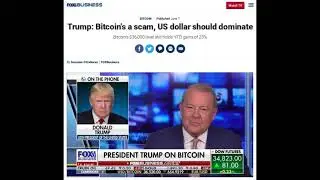 Trump about Bitcoin: 
