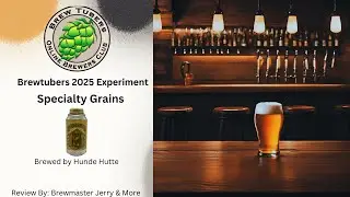 Brewtubers 2025 Specialty Malt Experiment - Hunde Hutte brewing with Opal 44 Toffee Malt