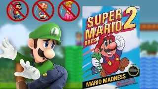 Suffer Mario Bros 2 REDUX (Mario 2 but only Luigi - All-Stars edition)