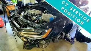 Audi C7 Service Position DIY