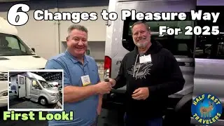 Совершенно новые автодома Pleasure Way XLRB и XLTS класса C 2025 года: компактный размер и высоко...
