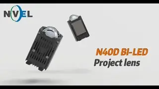 Mini LED Projector headlight | Headlight retrofit | 30/40w | Fit for Vehicle and motorcycle | NVEL