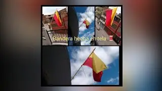 Como hacer bandera en tela, costura a mano muy fácil 👌🏻