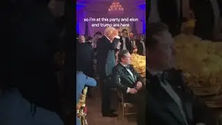 Elon Musk & Donald Trump at Mar-a-Lago 2025 New Years Party NYE