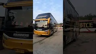 KESAN MEWAH  DAN KEKINIAN DENGAN LIVERY TERBARUNYA #bus #handoyo #busmania #busmania #buspariwisata