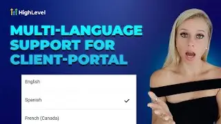How to Easily Change Languages in Your Client Portal - Desktop and Mobile Instructions