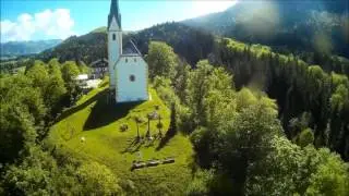 Blick auf Ebbs am Kaisergebirge von St  Nikolaus