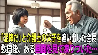 「泥棒だ」と言って介護士の親子を追い出した会長。数日後、ある画面を見て凍りついた…【感動のエピソード】 【遺産】