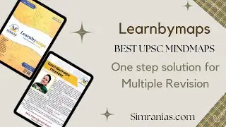 Learnbymaps | The one stop solution for multiple revision | UPSC CSE Mindmaps | Best IAS Material