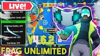 Frag Pro Shooter Android Mod Apk V4.7.0 Latest Version 2025 | Unlimited Money Live Stream EP7 🔥