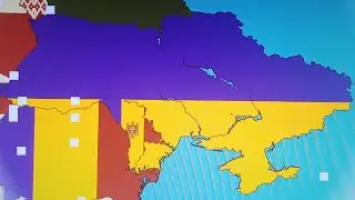 Ukraine - Huge Scale World Flag Map (Part 13)[Minecraft]