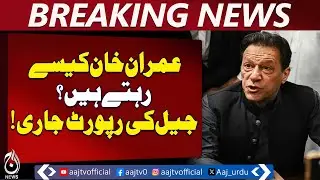 Imran Khan Safe in Adiala Jail | Security Measures Update | Facilities & Family Visit - Aaj News