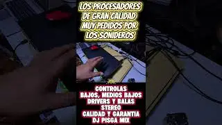 EL PROCESADOR ASHLY PROTEA 4.8SP PORQUE ES MUY PEDIDO CON LOS SONIDEROS🔈😎